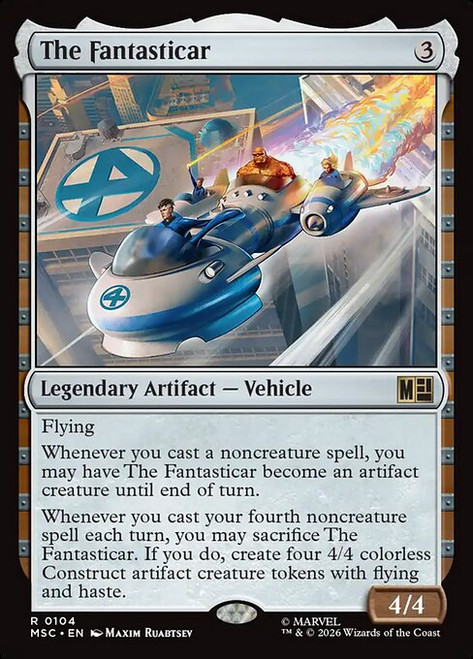 The Fantasticar (MSC) (SurgeFoil) (#104)
