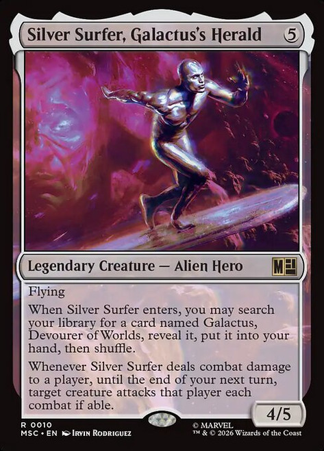Silver Surfer, Galactus's Herald (MSC) (#10)