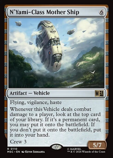 N'Yami-Class Mother Ship (MSC) (SurgeFoil) (#110)