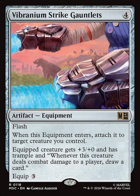 Vibranium Strike Gauntlets (MSC) (#118)