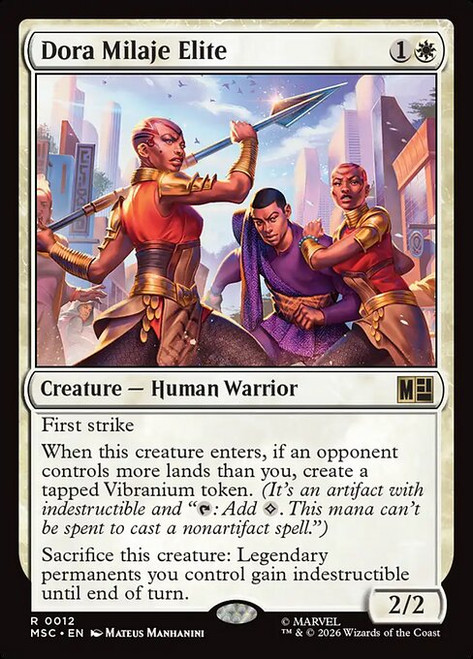 Dora Milaje Elite (MSC) (#12)