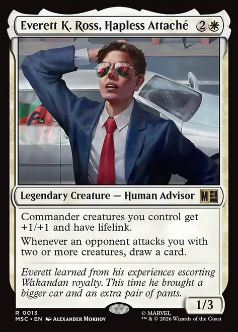 Everett K. Ross, Hapless Attaché (MSC) (#13)