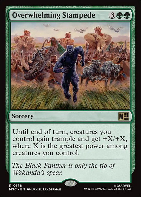Overwhelming Stampede (MSC) (#178)