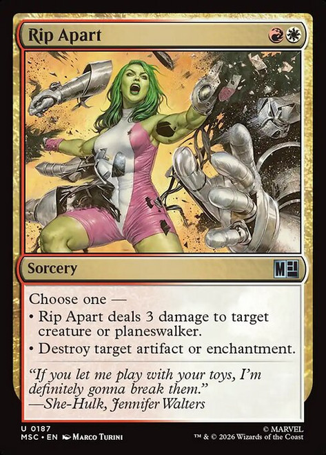 Rip Apart (MSC) (SurgeFoil) (#187)
