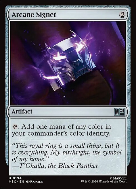 Arcane Signet (MSC) (SurgeFoil) (#194)