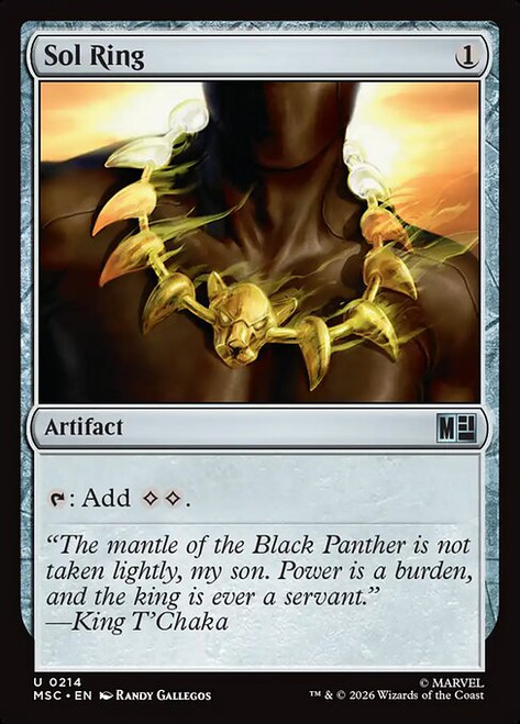 Sol Ring (MSC) (SurgeFoil) (#214)