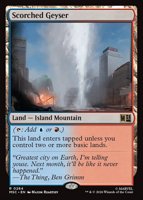 Scorched Geyser (MSC) (#264)
