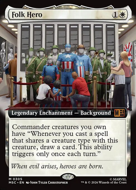 Folk Hero (MSC) (Extended Art) (#305)