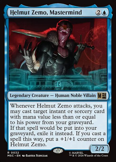 Helmut Zemo, Mastermind (MSC) (SurgeFoil) (#32)