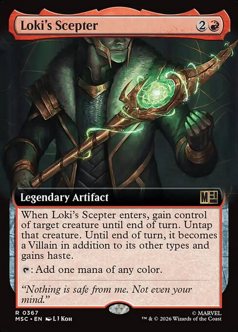 Loki's Scepter (MSC) (Extended Art) (#367)