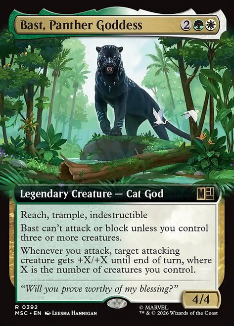 Bast, Panther Goddess (MSC) (Extended Art) (#392)