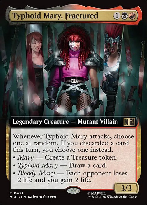 Typhoid Mary, Fractured (MSC) (Extended Art) (#421)