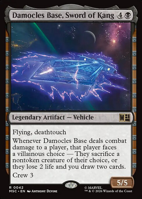 Damocles Base, Sword of Kang (MSC) (#42)