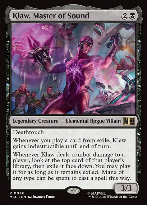 Klaw, Master of Sound (MSC) (#46)