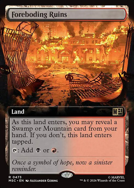 Foreboding Ruins (MSC) (Extended Art) (#473)