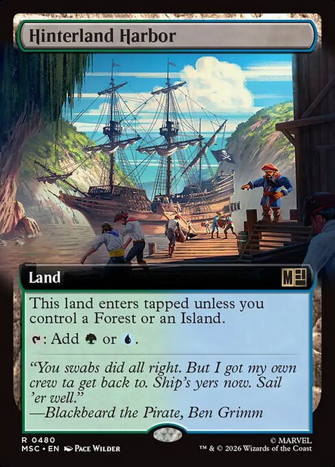 Hinterland Harbor (MSC) (Extended Art) (#480)