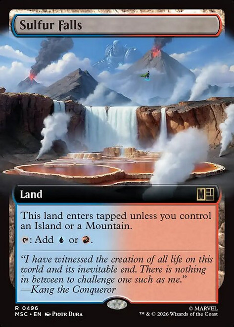 Sulfur Falls (MSC) (Extended Art) (#496)