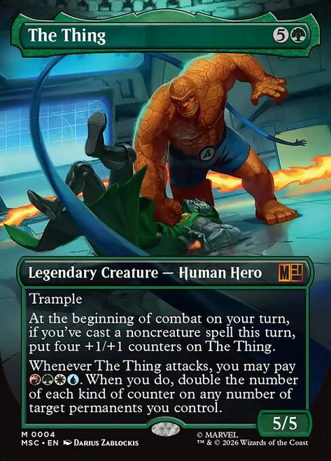 The Thing (MSC) (Borderless) (#4)