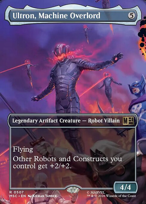 Ultron, Machine Overlord (MSC) (Borderless) (#507)