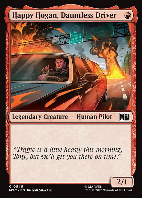 Happy Hogan, Dauntless Driver (MSC) (#545)