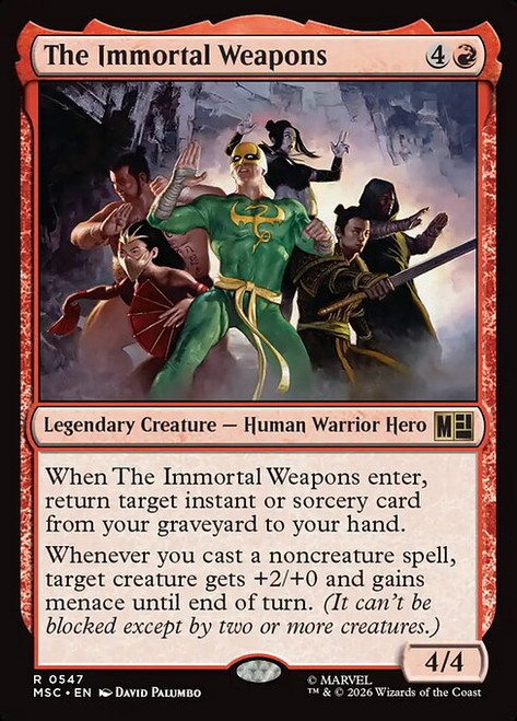 The Immortal Weapons (MSC) (#547)
