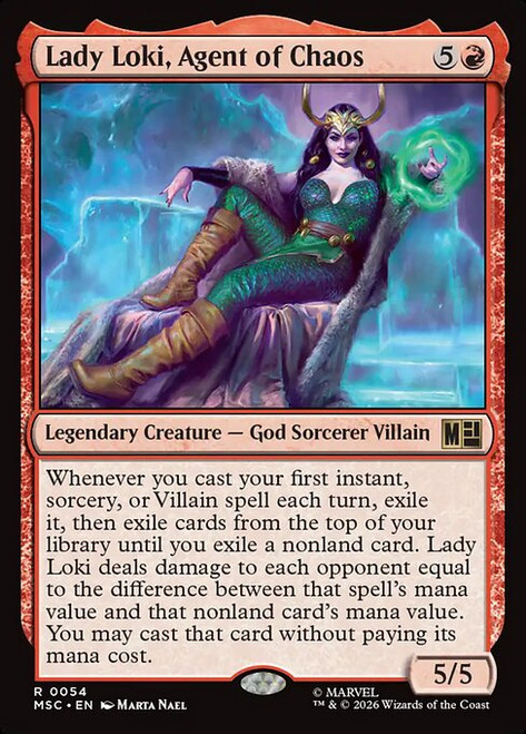 Lady Loki, Agent of Chaos (MSC) (SurgeFoil) (#54)