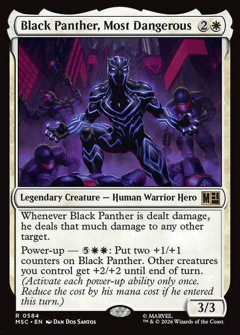 Black Panther, Most Dangerous (MSC) (#584)