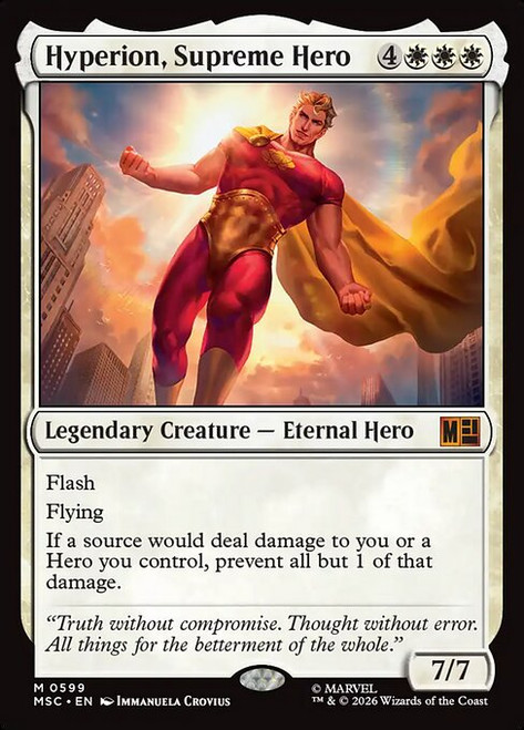 Hyperion, Supreme Hero (MSC) (#599)