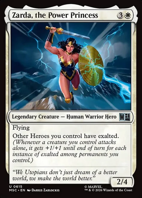 Zarda, the Power Princess (MSC) (Foil) (#615)