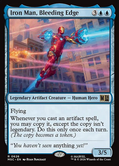 Iron Man, Bleeding Edge (MSC) (Foil) (#626)