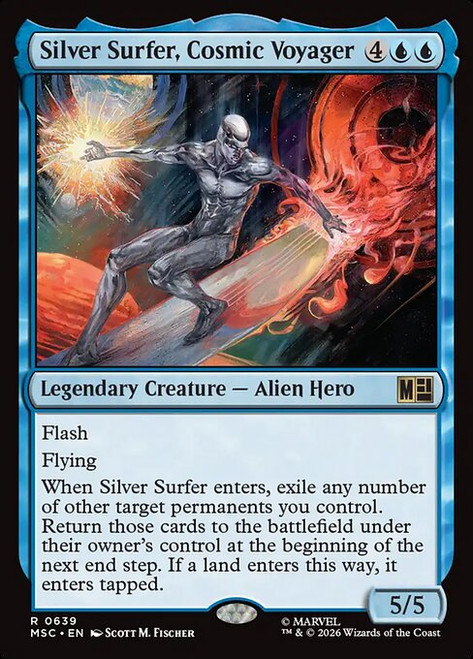 Silver Surfer, Cosmic Voyager (MSC) (#639)