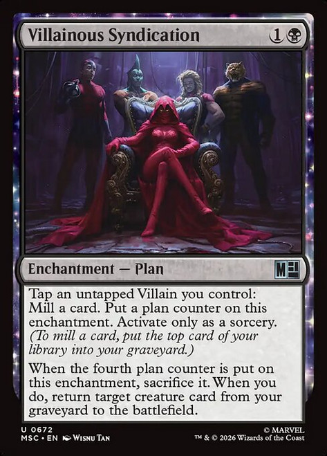 Villainous Syndication (MSC) (Foil) (#672)