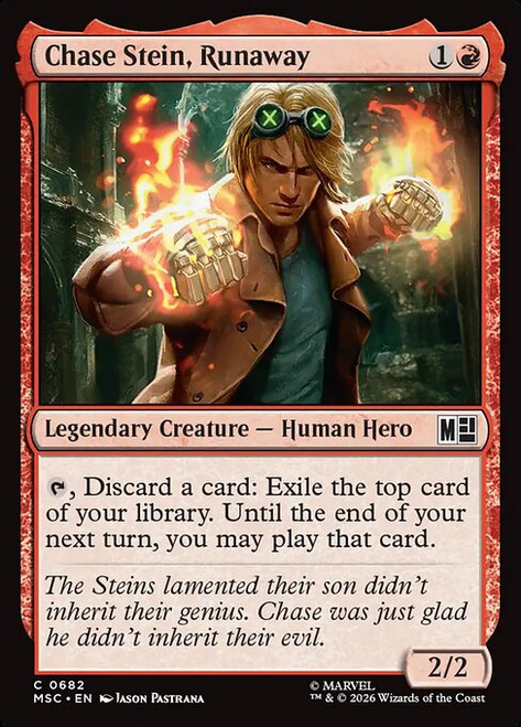 Chase Stein, Runaway (MSC) (Foil) (#682)