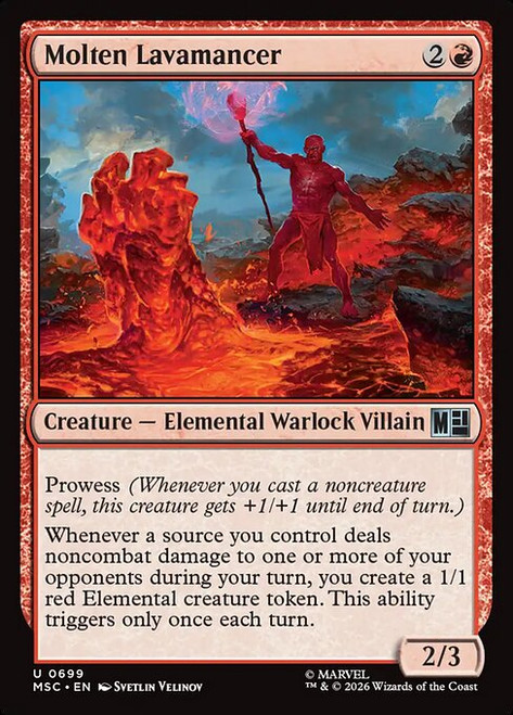 Molten Lavamancer (MSC) (Foil) (#699)