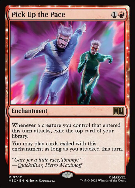 Pick Up the Pace (MSC) (Foil) (#702)