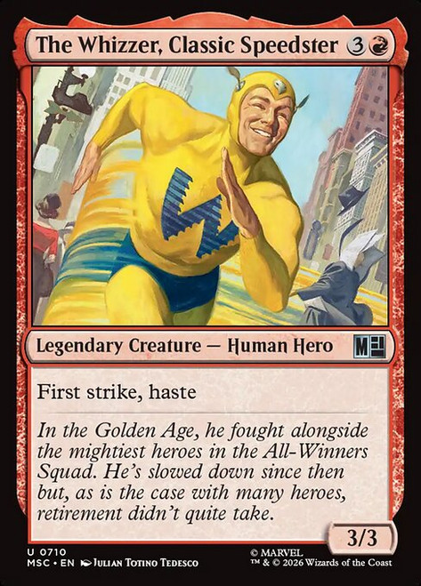 The Whizzer, Classic Speedster (MSC) (Foil) (#710)