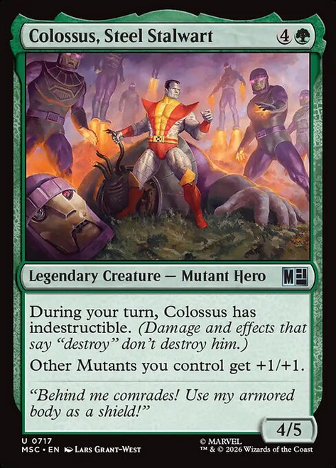 Colossus, Steel Stalwart (MSC) (#717)