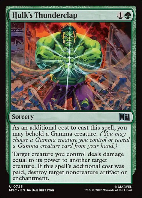 Hulk's Thunderclap (MSC) (#725)