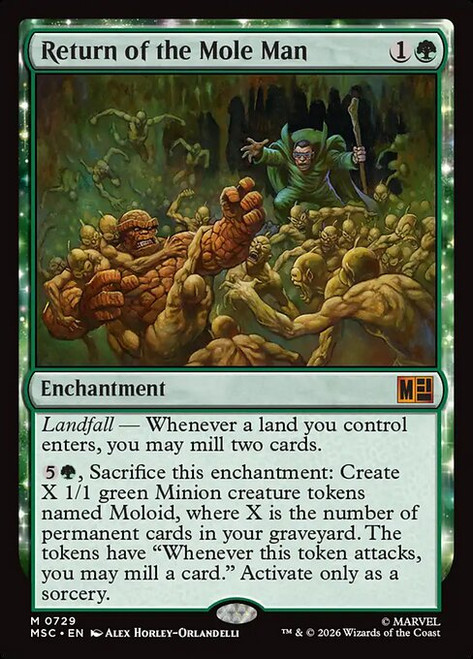 Return of the Mole Man (MSC) (Foil) (#729)