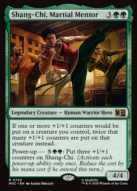 Shang-Chi, Martial Mentor (MSC) (Foil) (#732)
