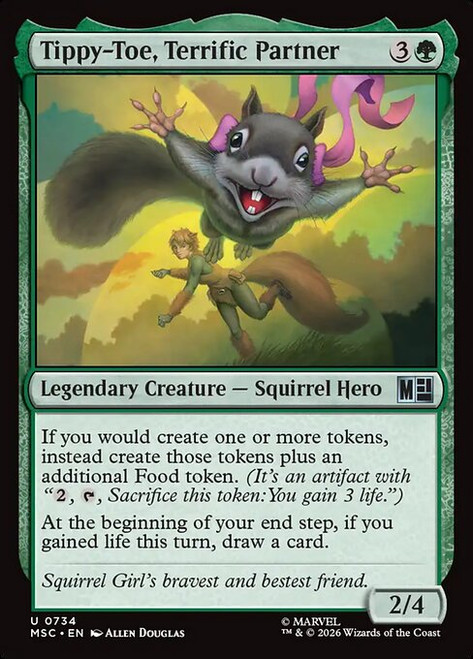 Tippy-Toe, Terrific Partner (MSC) (#734)