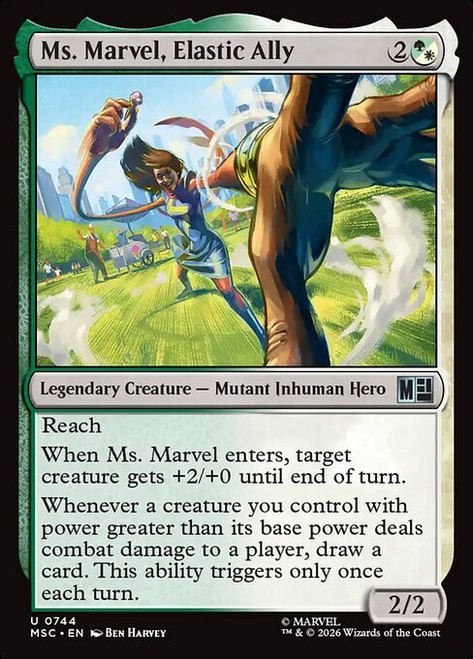 Ms. Marvel, Elastic Ally (MSC) (#744)