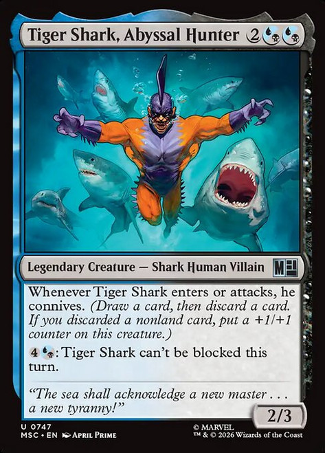 Tiger Shark, Abyssal Hunter (MSC) (#747)