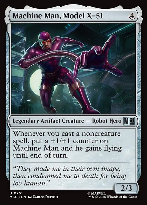 Machine Man, Model X-51 (MSC) (Foil) (#751)