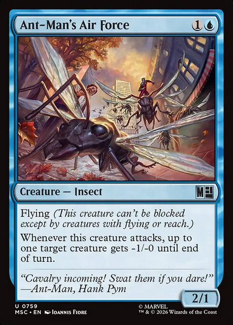 Ant-Man's Air Force (MSC) (Foil) (#759)