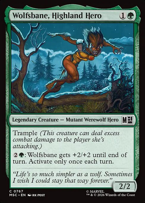 Wolfsbane, Highland Hero (MSC) (#767)