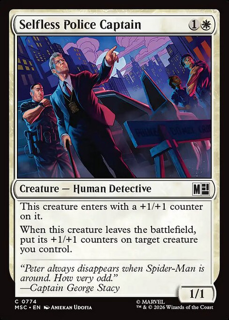 Selfless Police Captain (MSC) (#774)