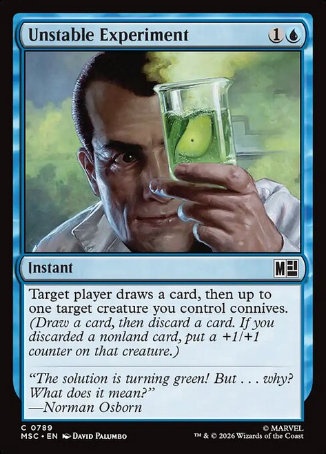 Unstable Experiment (MSC) (#789)