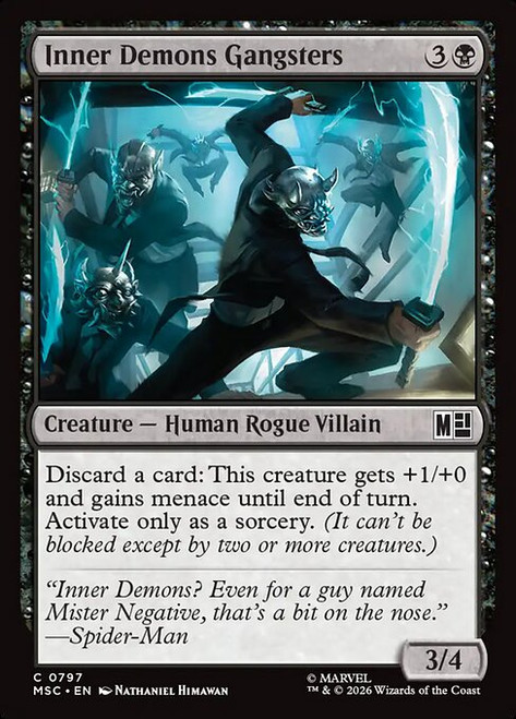 Inner Demons Gangsters (MSC) (Foil) (#797)