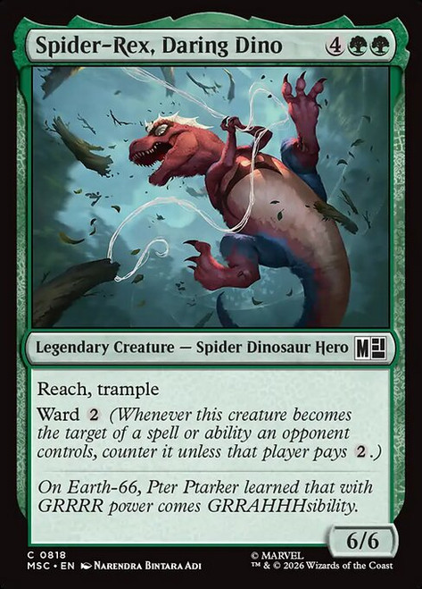 Spider-Rex, Daring Dino (MSC) (#818)